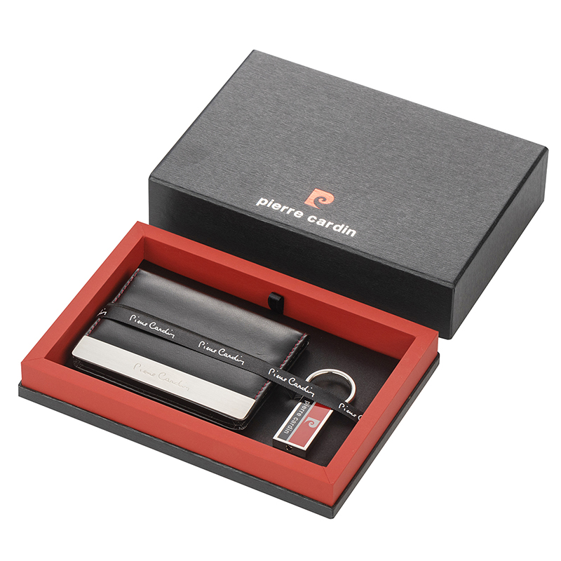 Класически сет - картодържател и ключодържател - Pierre Cardin Gifts